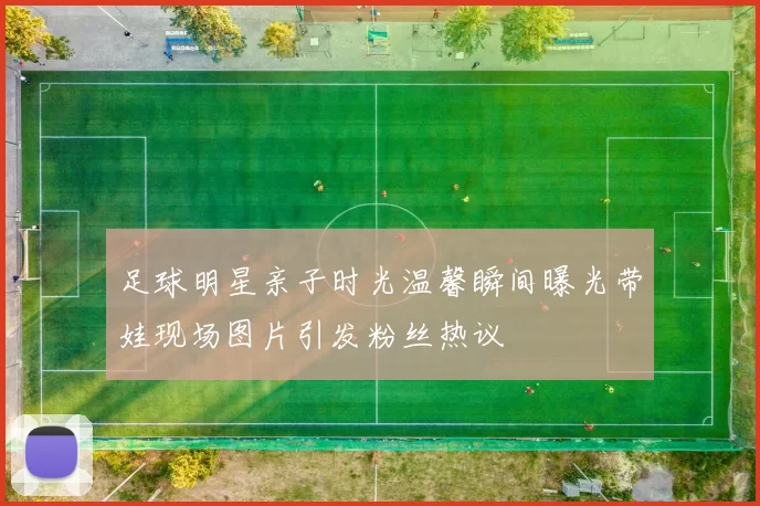 足球明星亲子时光温馨瞬间曝光带娃现场图片引发粉丝热议