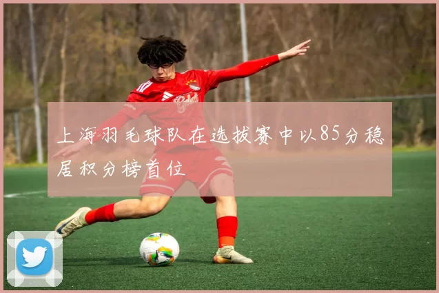 上海羽毛球队在选拔赛中以85分稳居积分榜首位